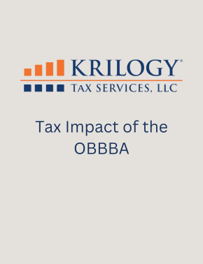 Tax Impact of the OBBBA | Krilogy Tax Services